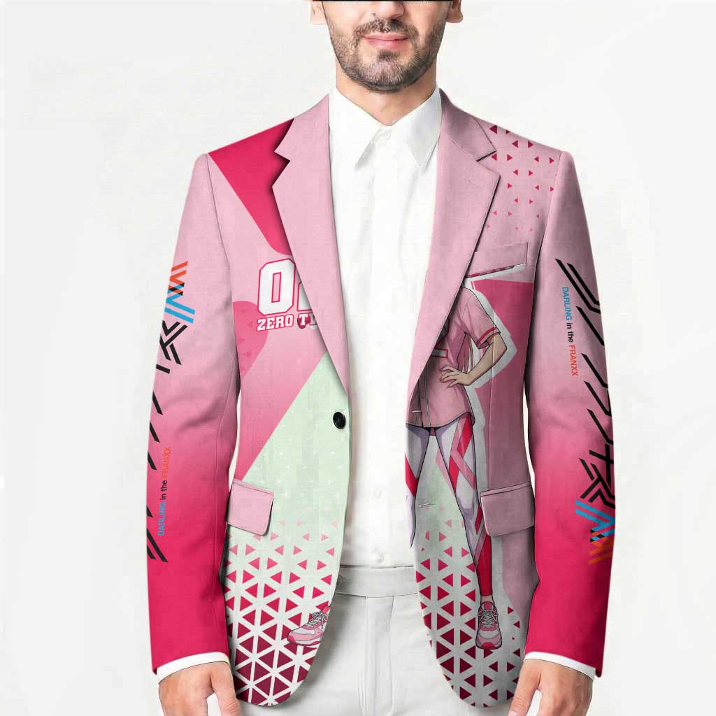Zero Two Blazer Retro Baseball Anime Style