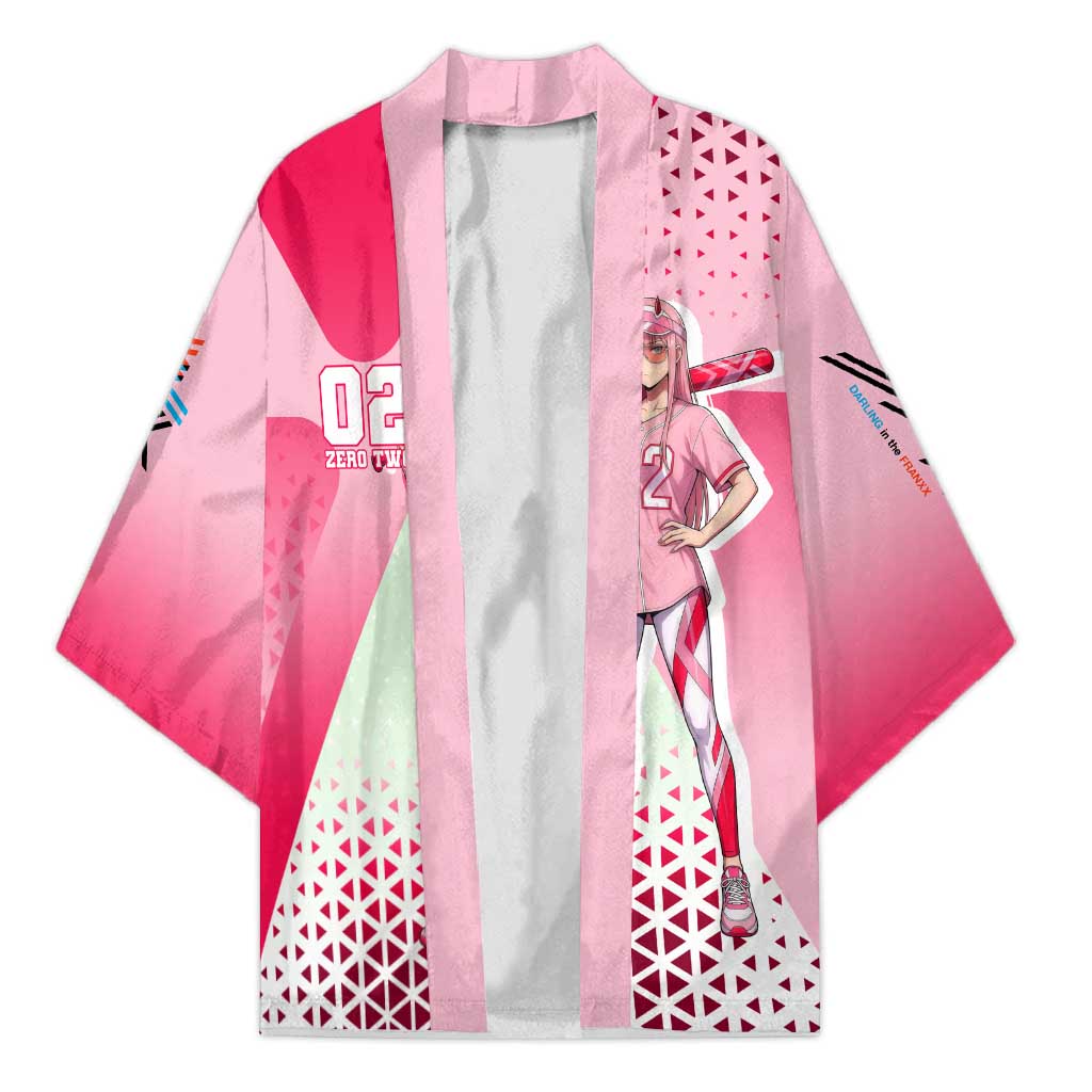 Zero Two Kimono Retro Baseball Anime Style