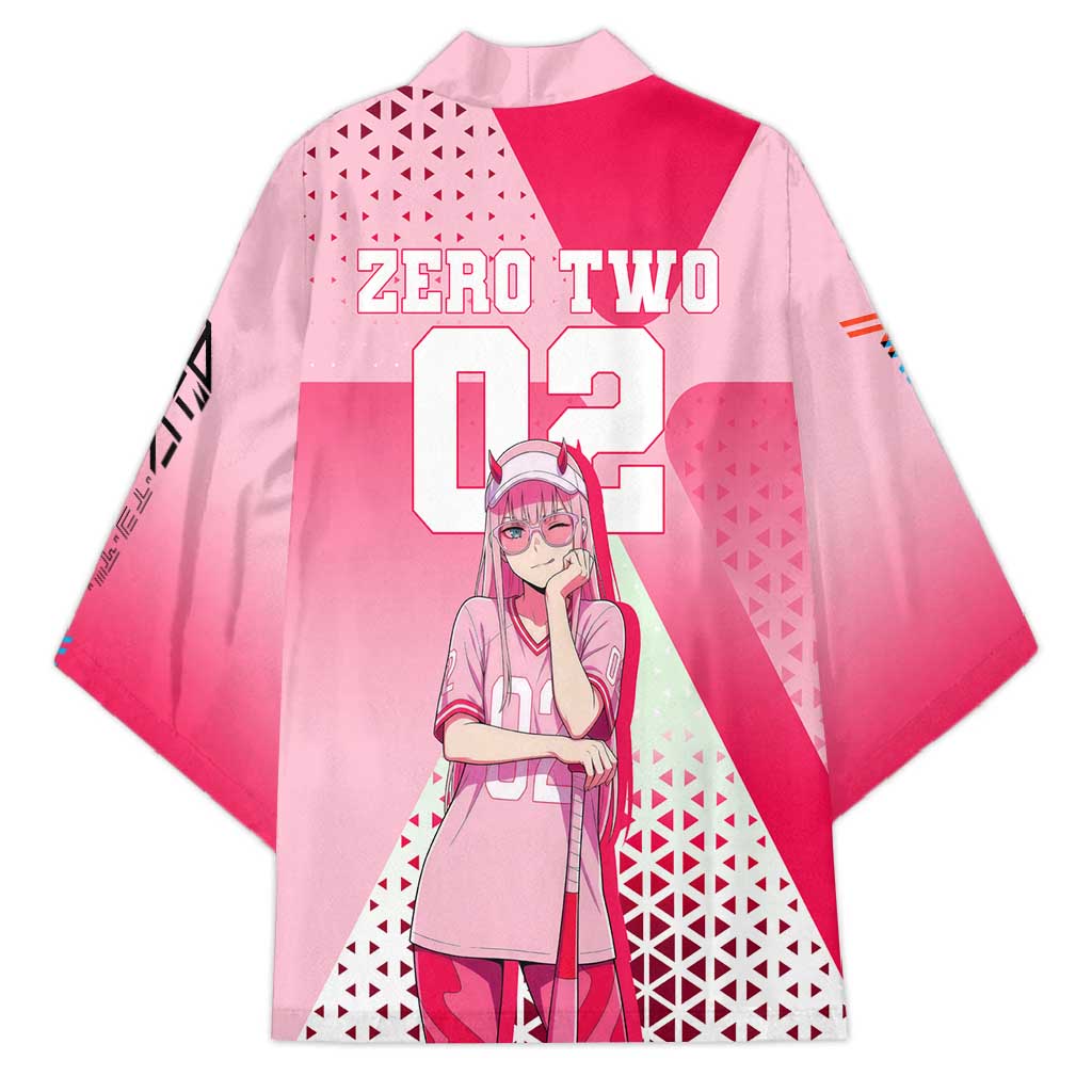 Zero Two Kimono Retro Baseball Anime Style