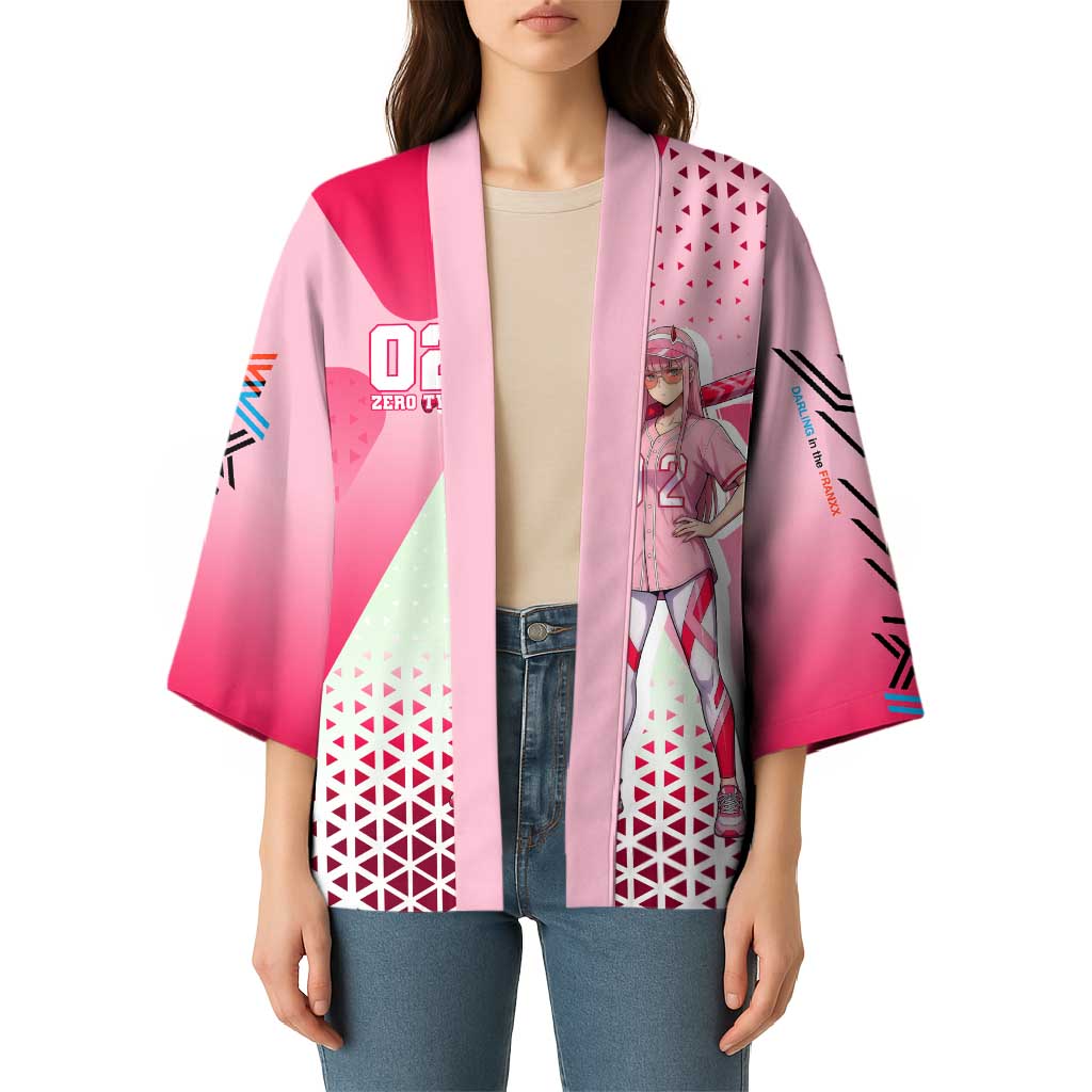 Zero Two Kimono Retro Baseball Anime Style