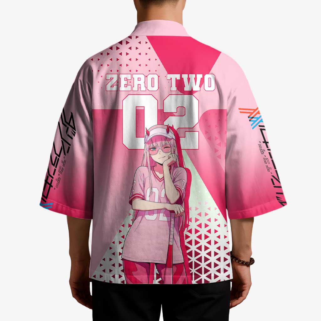 Zero Two Kimono Retro Baseball Anime Style