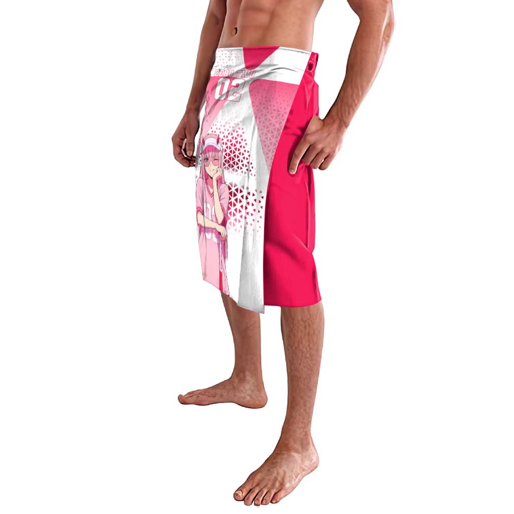 Zero Two Lavalava Retro Baseball Anime Style