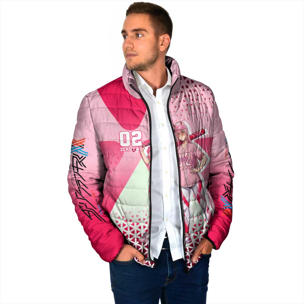Zero Two Padded Jacket Retro Baseball Anime Style