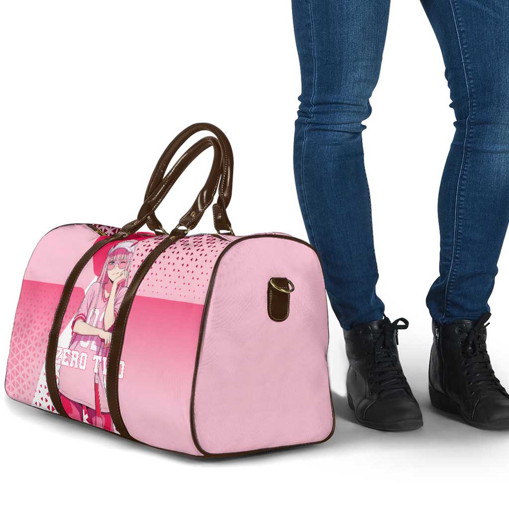 Zero Two Travel Bag Retro Baseball Anime Style