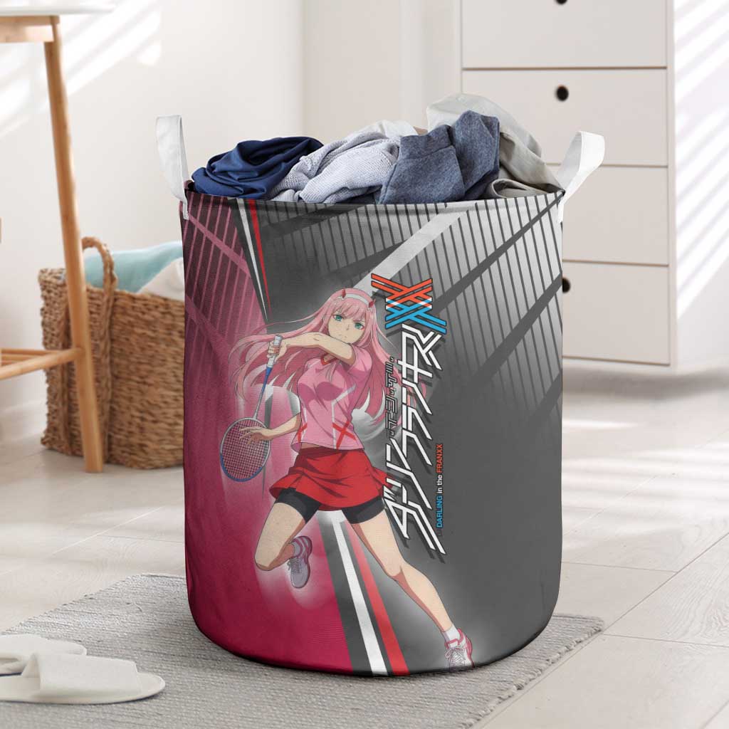 Zero Two Laundry Basket Sci-Fi Anime Sports Crossover Style