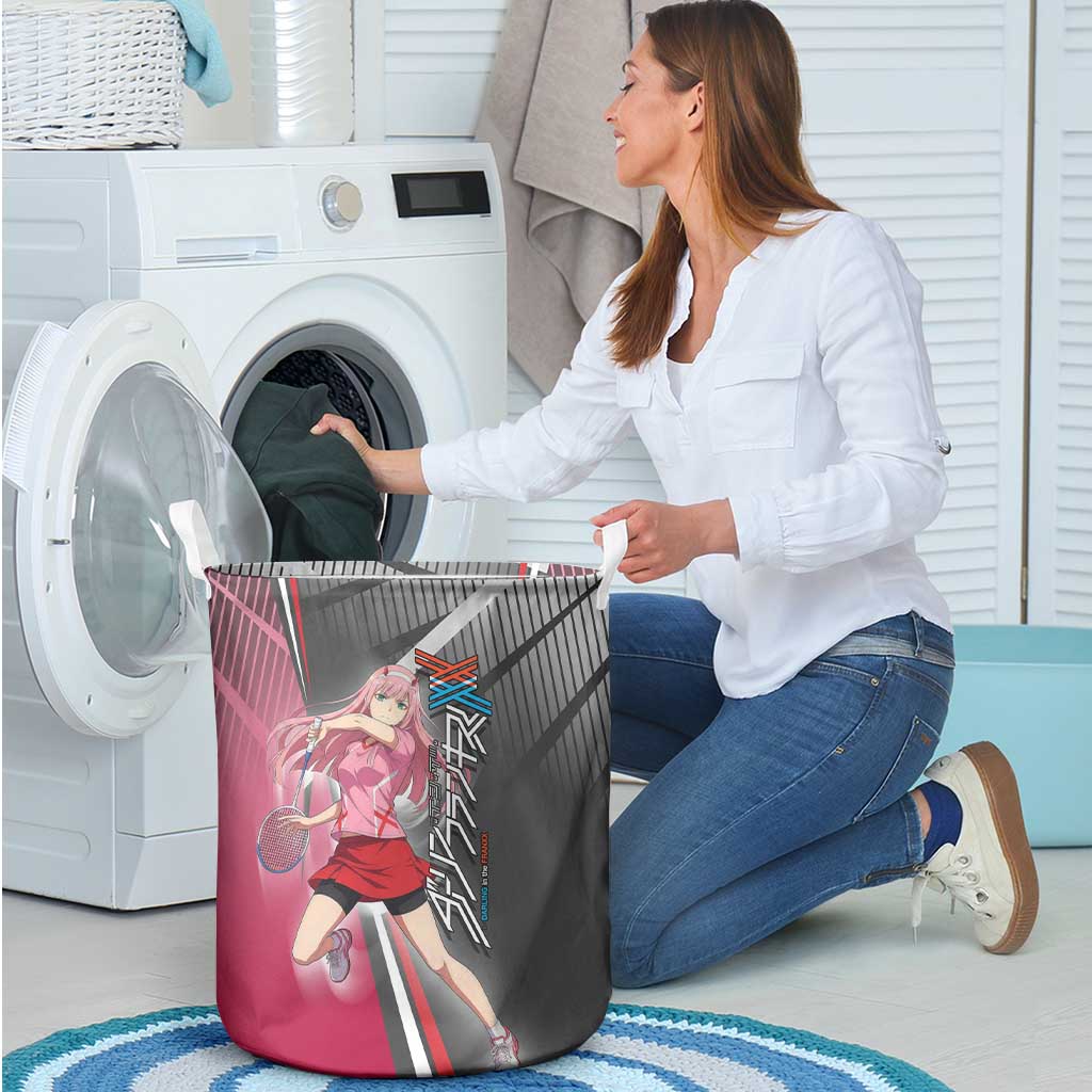 Zero Two Laundry Basket Sci-Fi Anime Sports Crossover Style