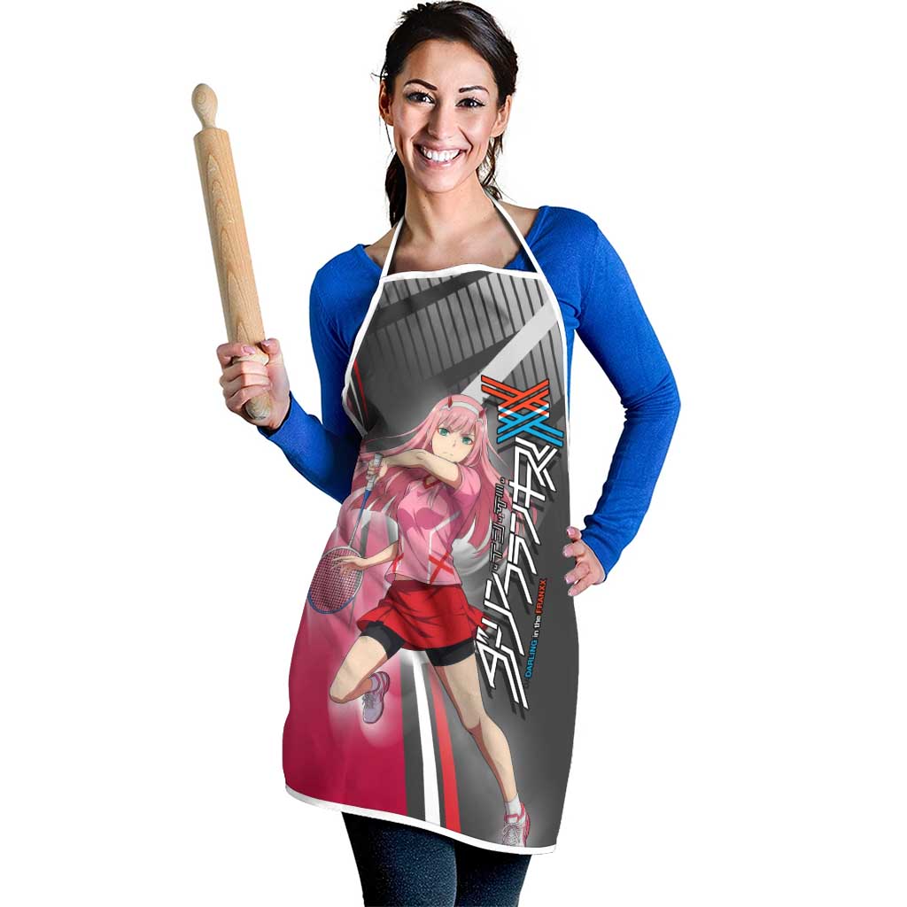 Zero Two Apron Sci-Fi Anime Sports Crossover Style