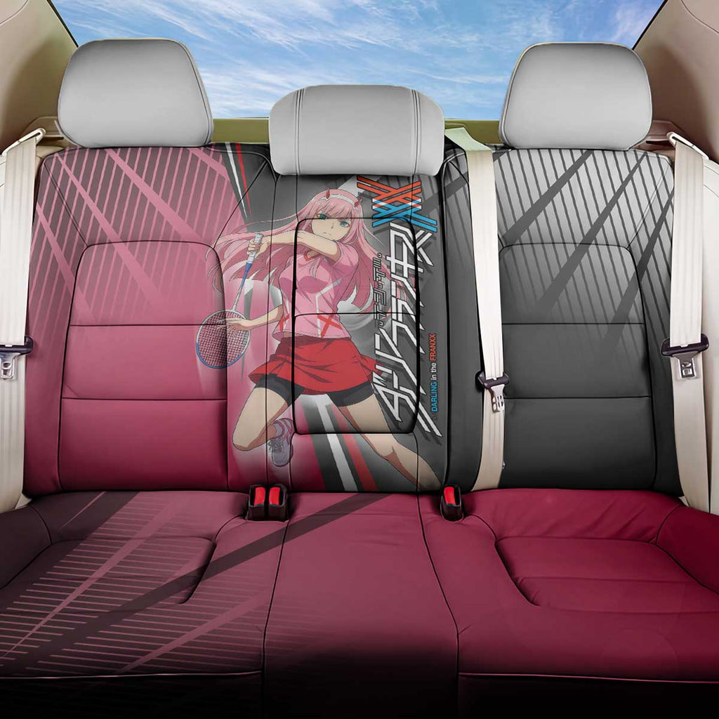 Zero Two Back Car Seat Cover Sci-Fi Anime Sports Crossover Style