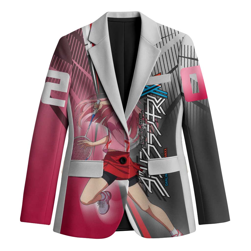 Zero Two Blazer Sci-Fi Anime Sports Crossover Style