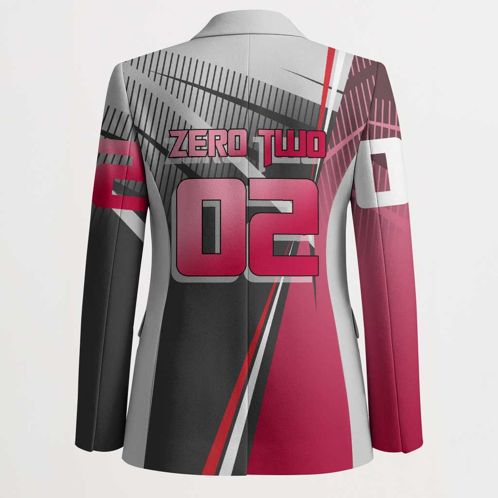 Zero Two Blazer Sci-Fi Anime Sports Crossover Style