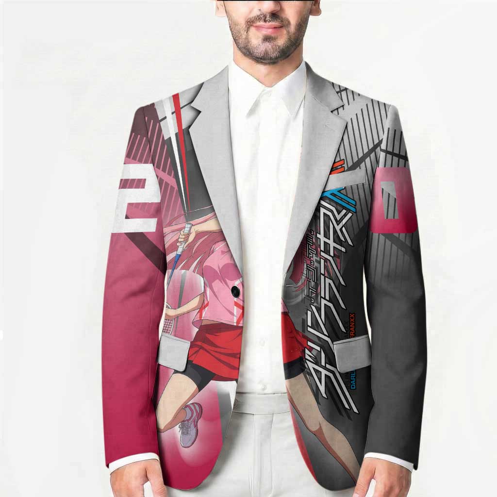 Zero Two Blazer Sci-Fi Anime Sports Crossover Style