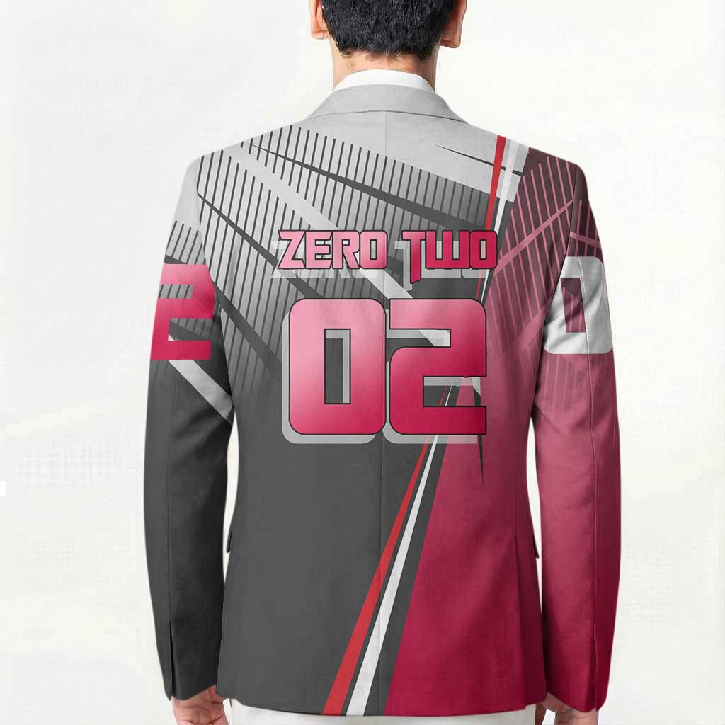 Zero Two Blazer Sci-Fi Anime Sports Crossover Style