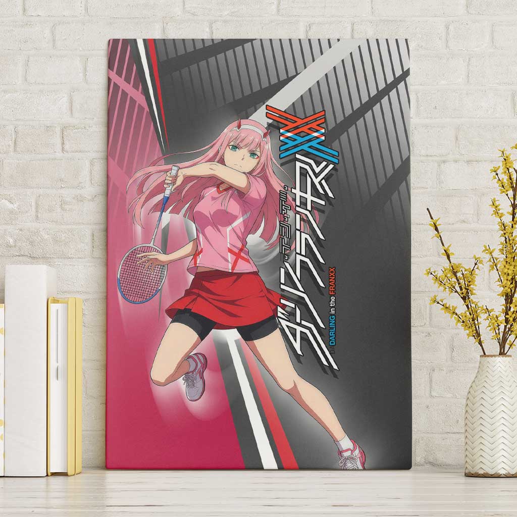 Zero Two Canvas Wall Art Sci-Fi Anime Sports Crossover Style