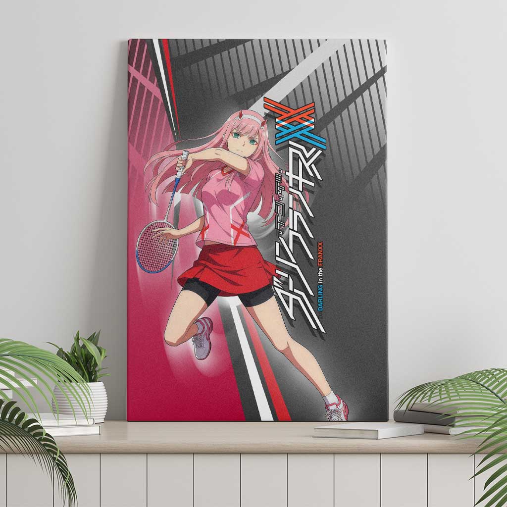Zero Two Canvas Wall Art Sci-Fi Anime Sports Crossover Style