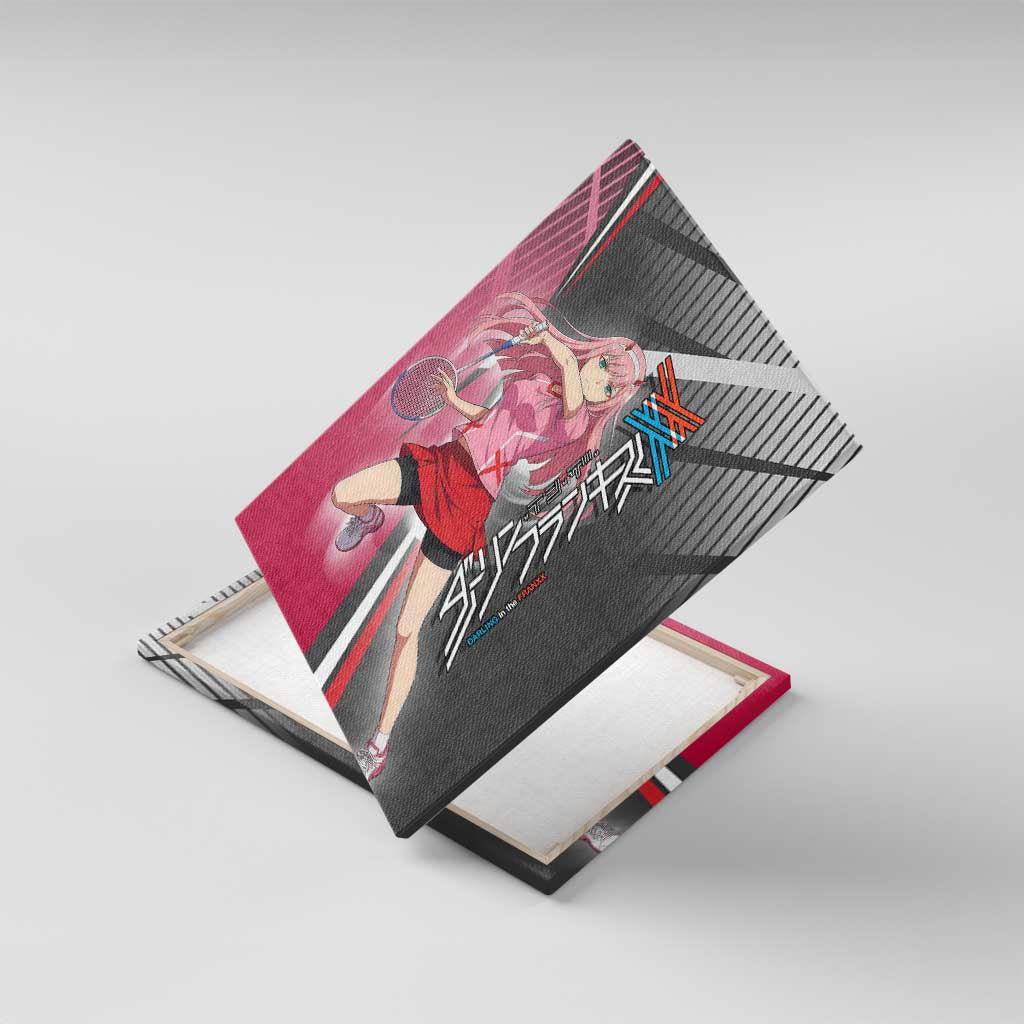 Zero Two Canvas Wall Art Sci-Fi Anime Sports Crossover Style