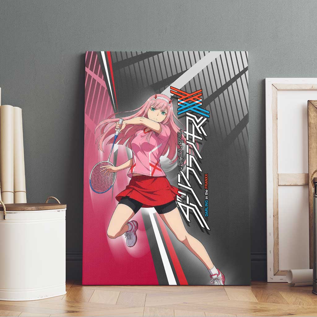 Zero Two Canvas Wall Art Sci-Fi Anime Sports Crossover Style
