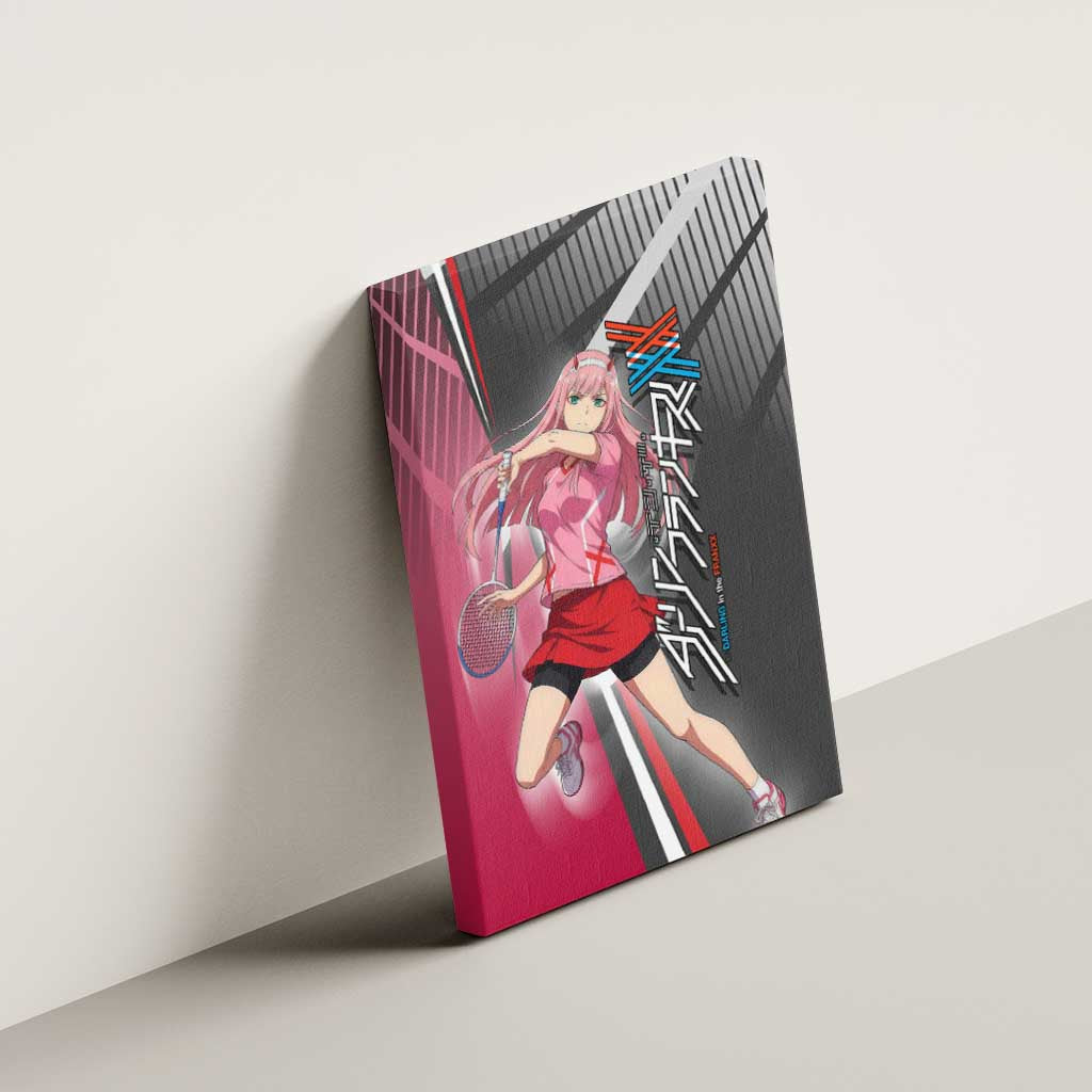 Zero Two Canvas Wall Art Sci-Fi Anime Sports Crossover Style