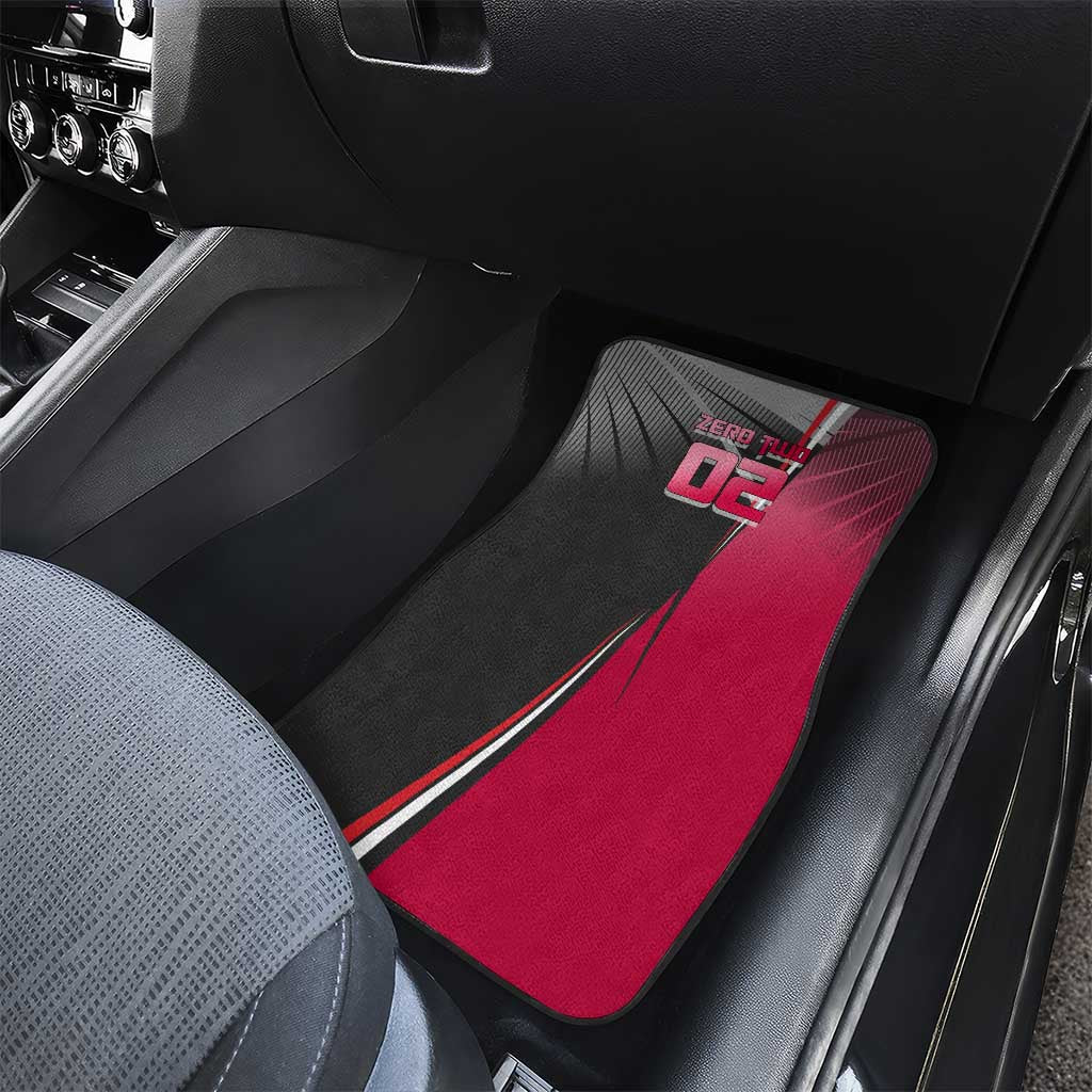 Zero Two Car Mats Sci-Fi Anime Sports Crossover Style