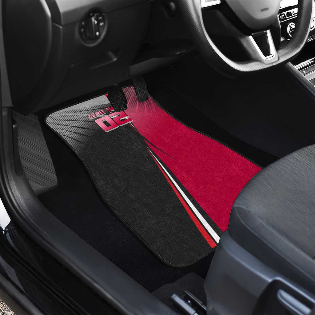 Zero Two Car Mats Sci-Fi Anime Sports Crossover Style