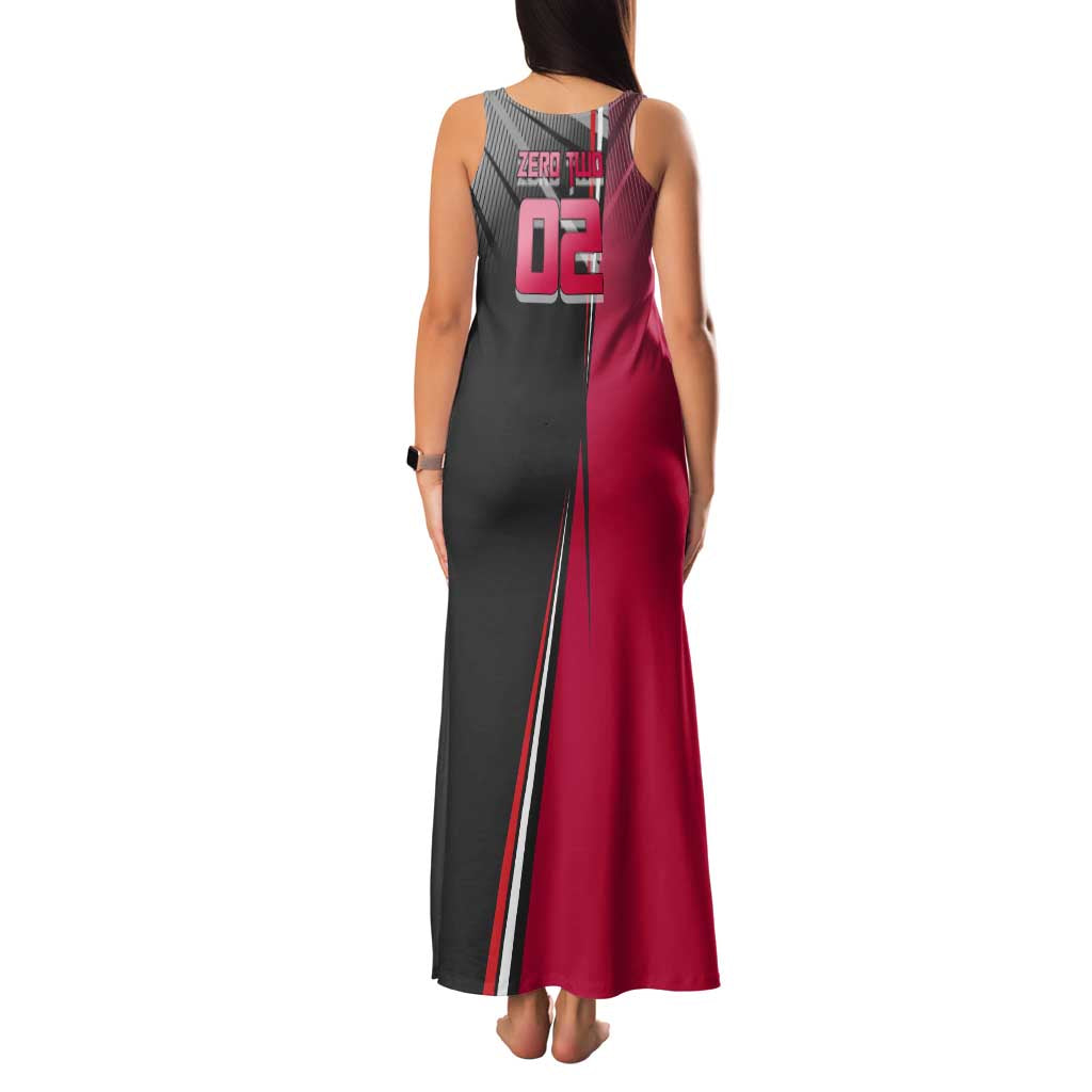 Zero Two Family Matching Tank Maxi Dress and Hawaiian Shirt Sci-Fi Anime Sports Crossover Style