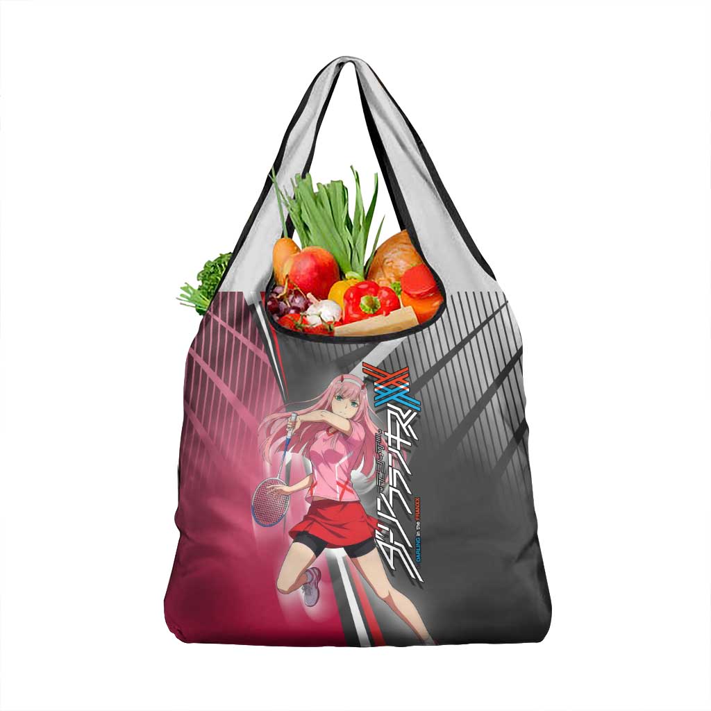 Zero Two Grocery Bag Sci-Fi Anime Sports Crossover Style