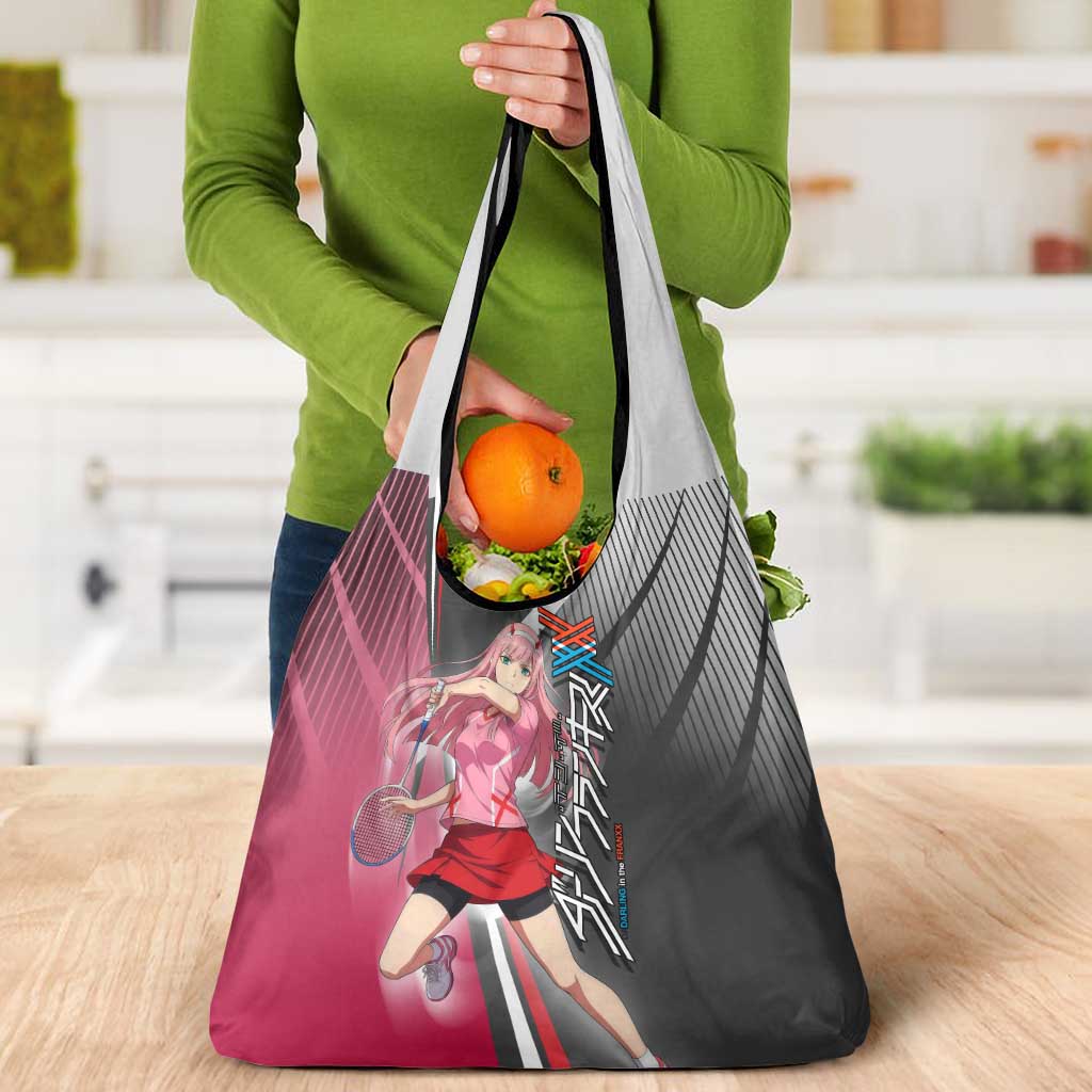 Zero Two Grocery Bag Sci-Fi Anime Sports Crossover Style