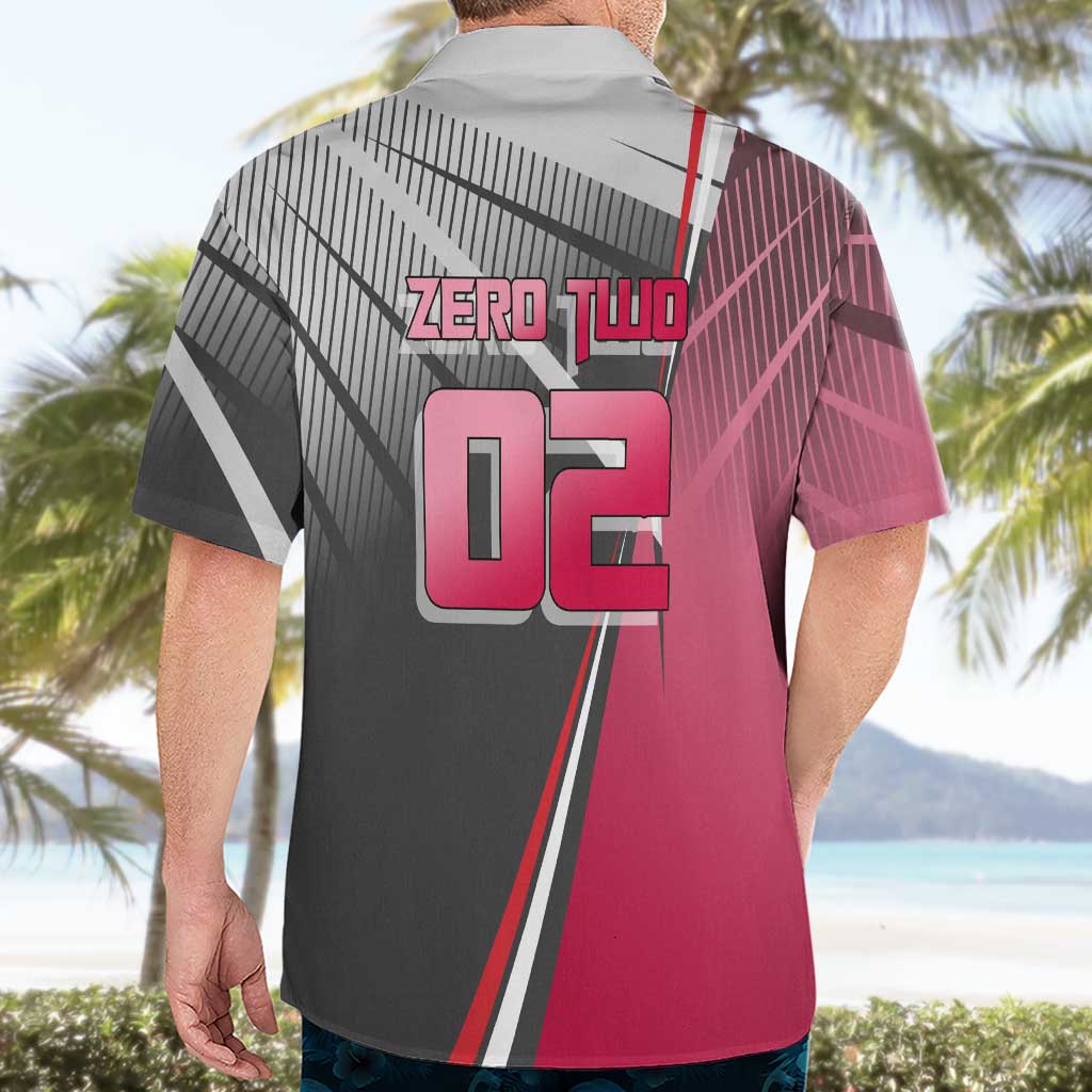 Zero Two Hawaiian Shirt Sci-Fi Anime Sports Crossover Style