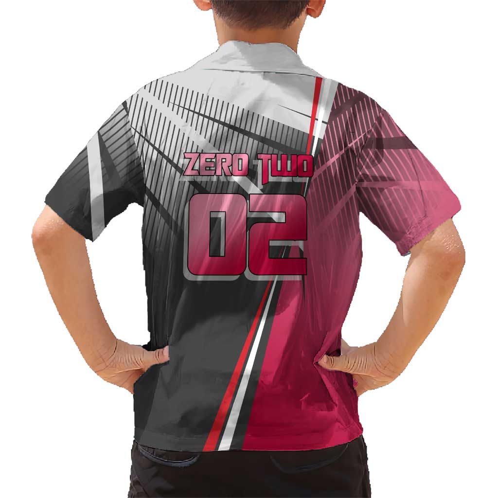 Zero Two Hawaiian Shirt Sci-Fi Anime Sports Crossover Style