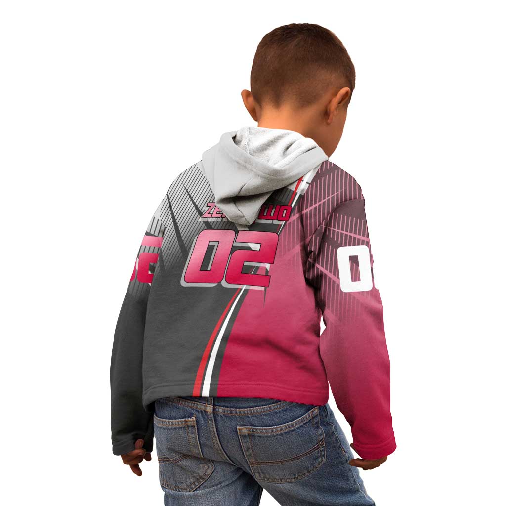 Zero Two Kid Hoodie Sci-Fi Anime Sports Crossover Style