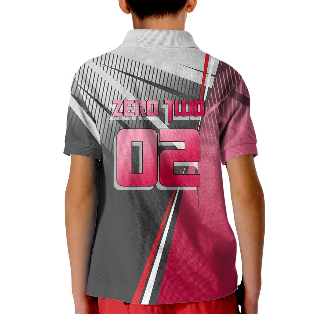 Zero Two Kid Polo Shirt Sci-Fi Anime Sports Crossover Style