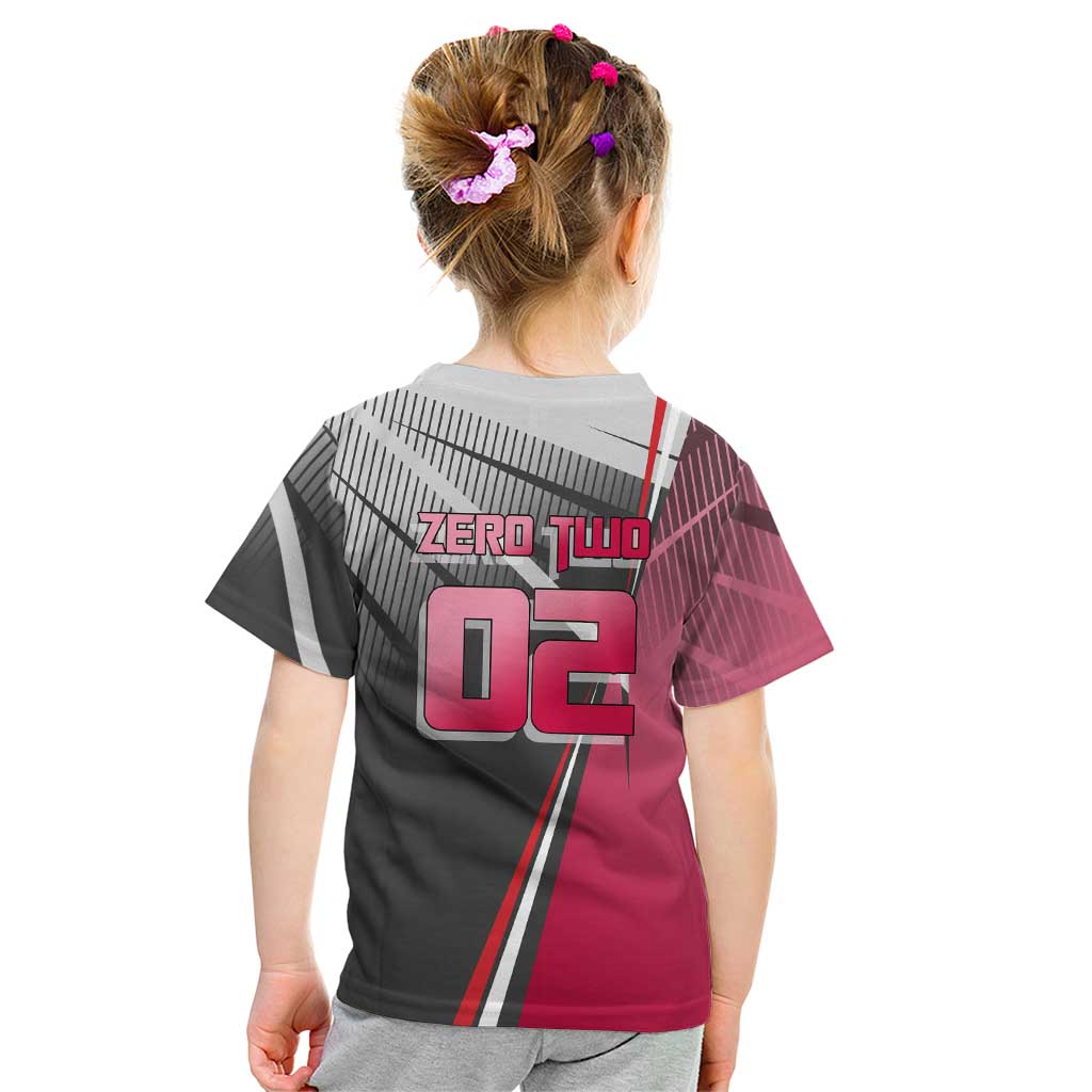 Zero Two Kid T Shirt Sci-Fi Anime Sports Crossover Style