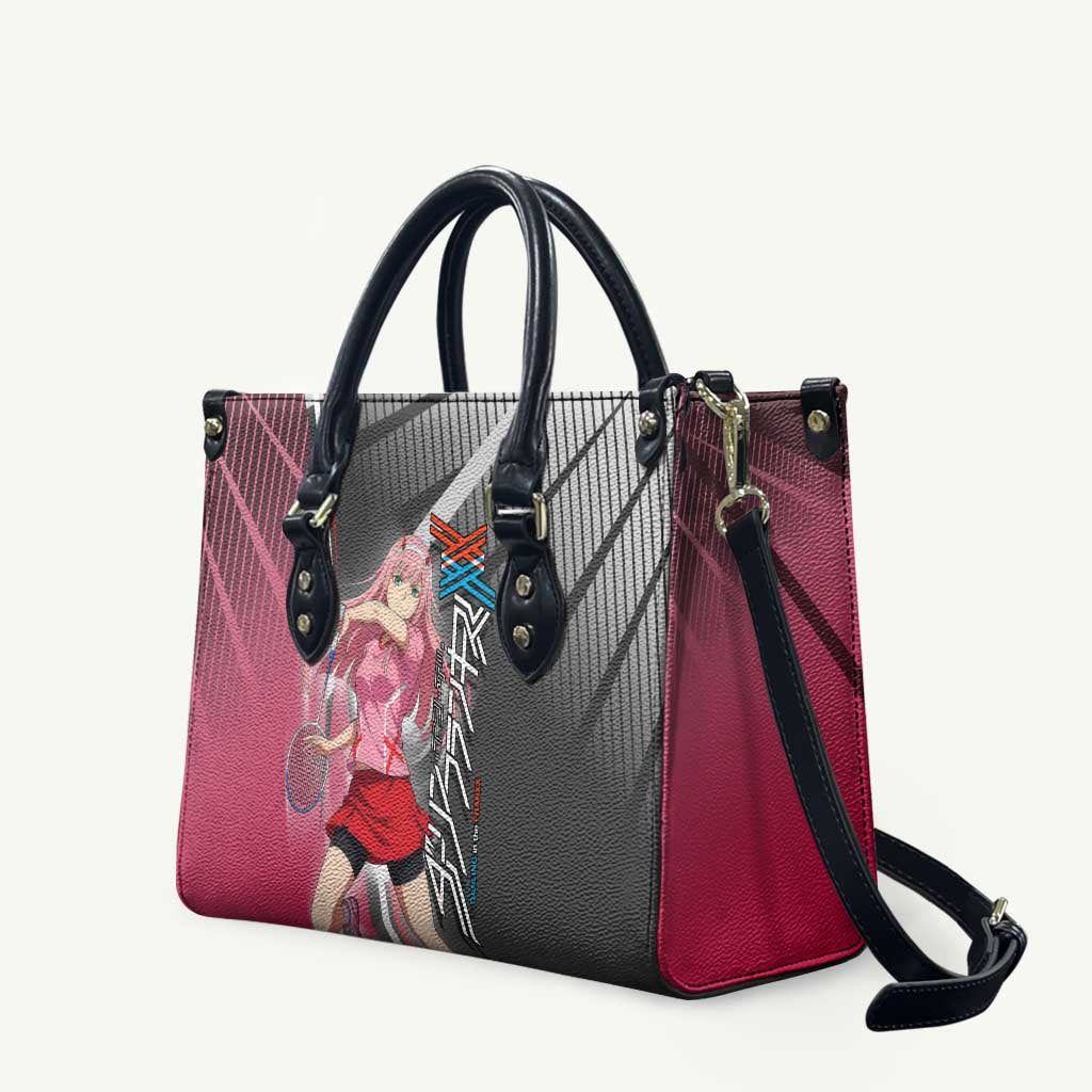 Zero Two Leather Bag Sci-Fi Anime Sports Crossover Style