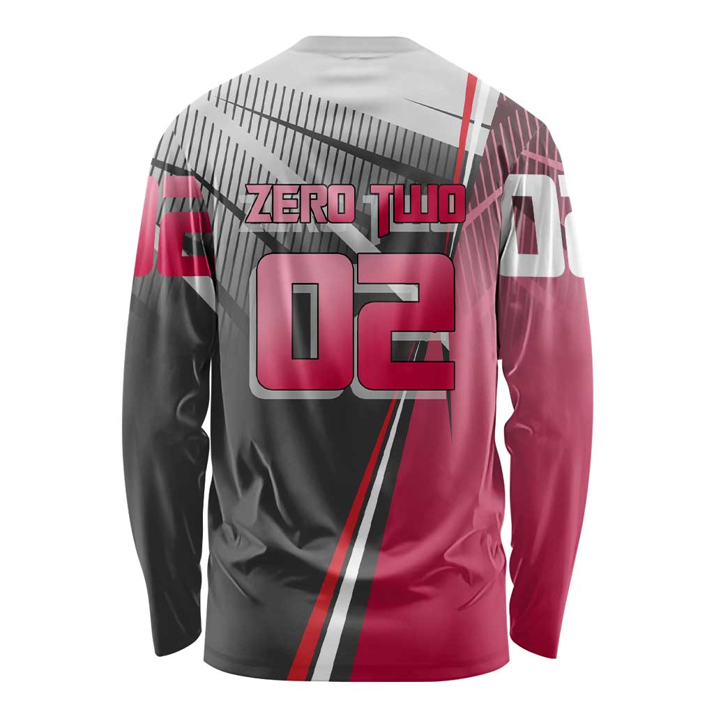 Zero Two Long Sleeve Shirt Sci-Fi Anime Sports Crossover Style