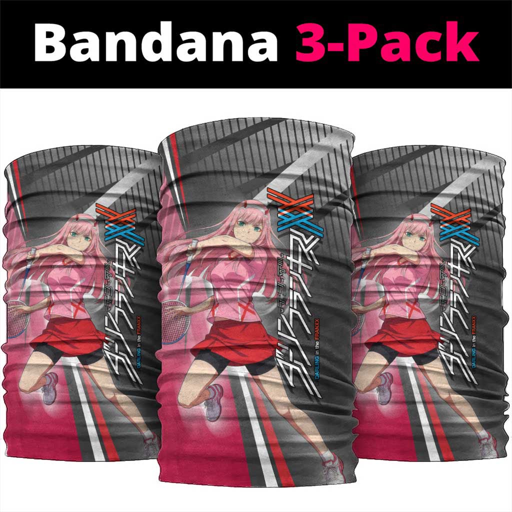 Zero Two Neck Gaiter Sci-Fi Anime Sports Crossover Style