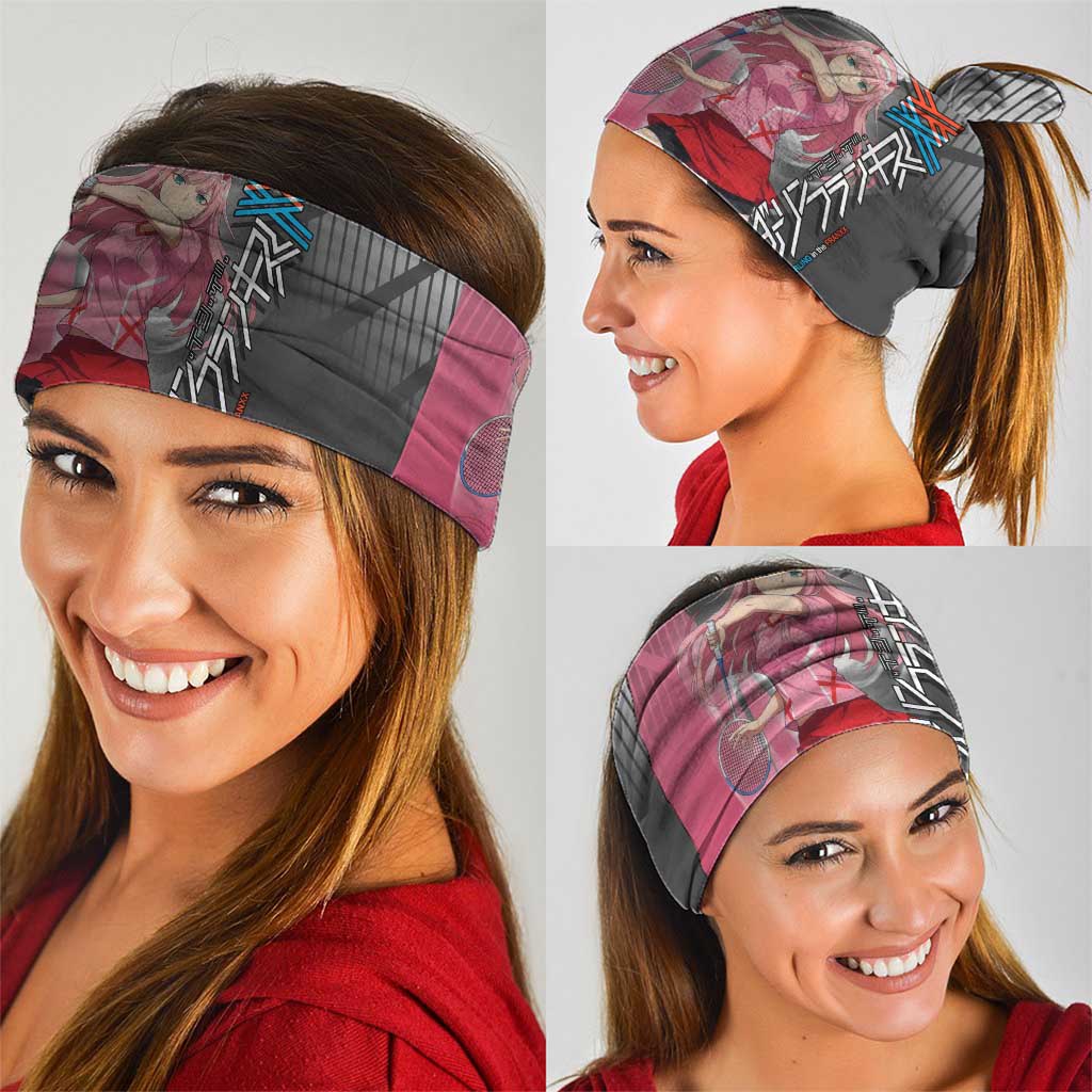 Zero Two Neck Gaiter Sci-Fi Anime Sports Crossover Style