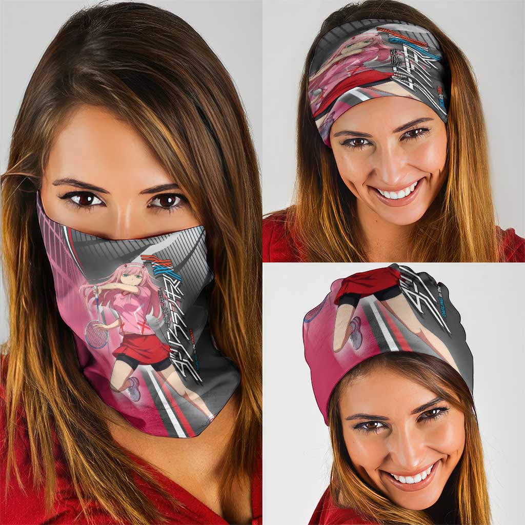 Zero Two Neck Gaiter Sci-Fi Anime Sports Crossover Style
