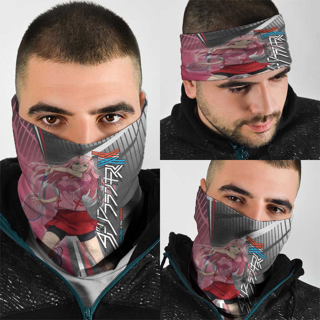 Zero Two Neck Gaiter Sci-Fi Anime Sports Crossover Style