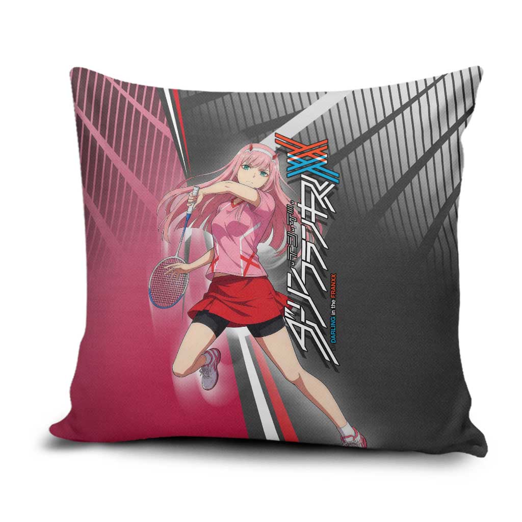 Zero Two Pillow Cover Sci-Fi Anime Sports Crossover Style