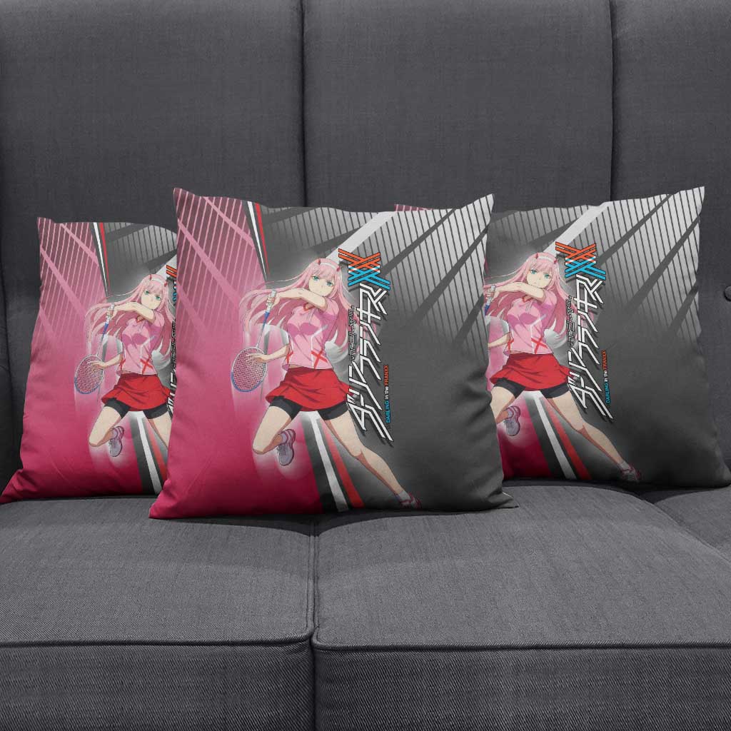 Zero Two Pillow Cover Sci-Fi Anime Sports Crossover Style