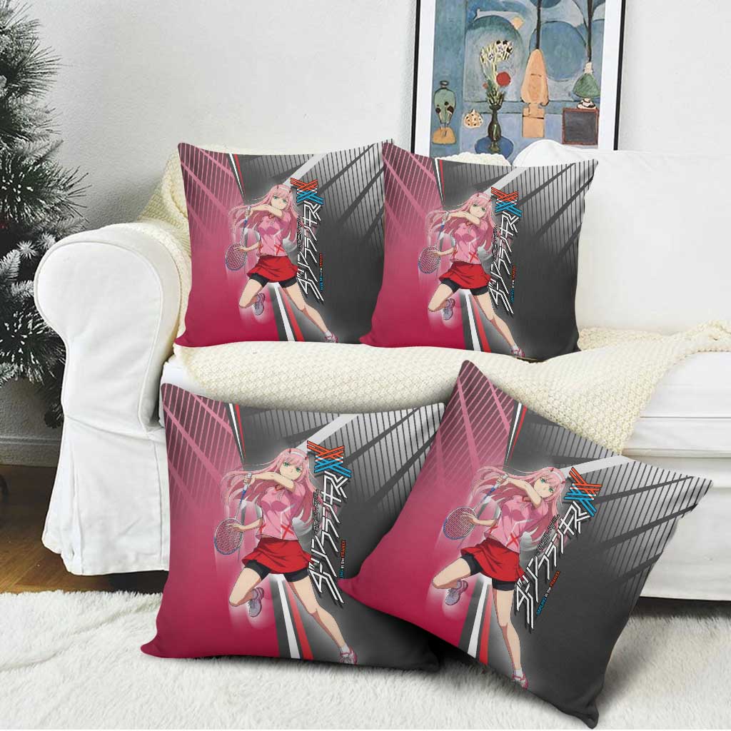 Zero Two Pillow Cover Sci-Fi Anime Sports Crossover Style
