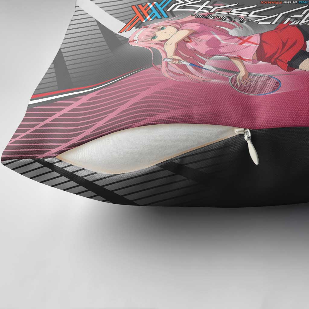 Zero Two Pillow Cover Sci-Fi Anime Sports Crossover Style