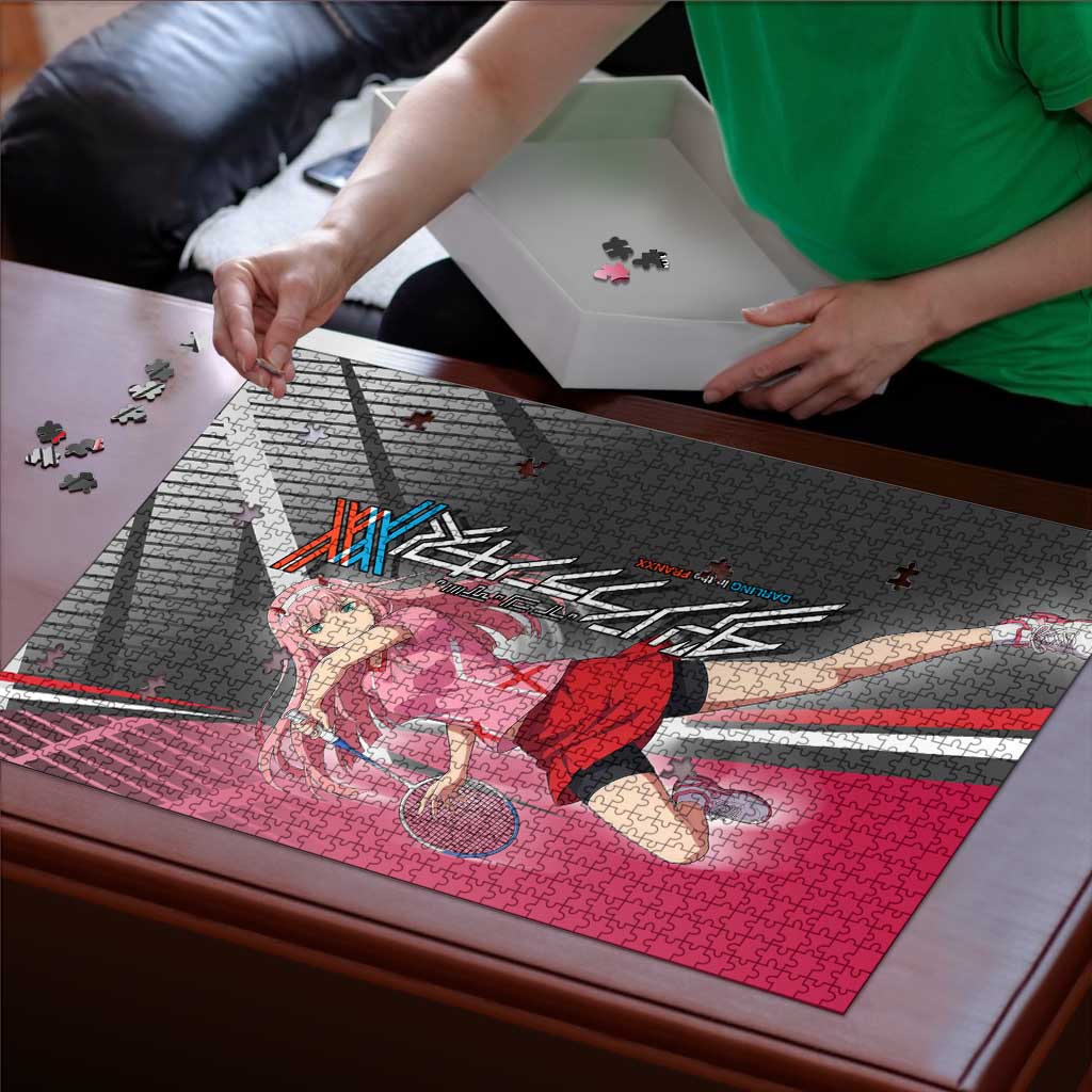 Zero Two Puzzle Sci-Fi Anime Sports Crossover Style