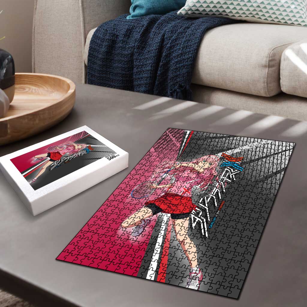 Zero Two Puzzle Sci-Fi Anime Sports Crossover Style