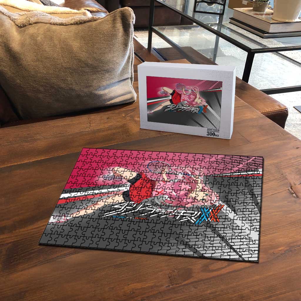Zero Two Puzzle Sci-Fi Anime Sports Crossover Style