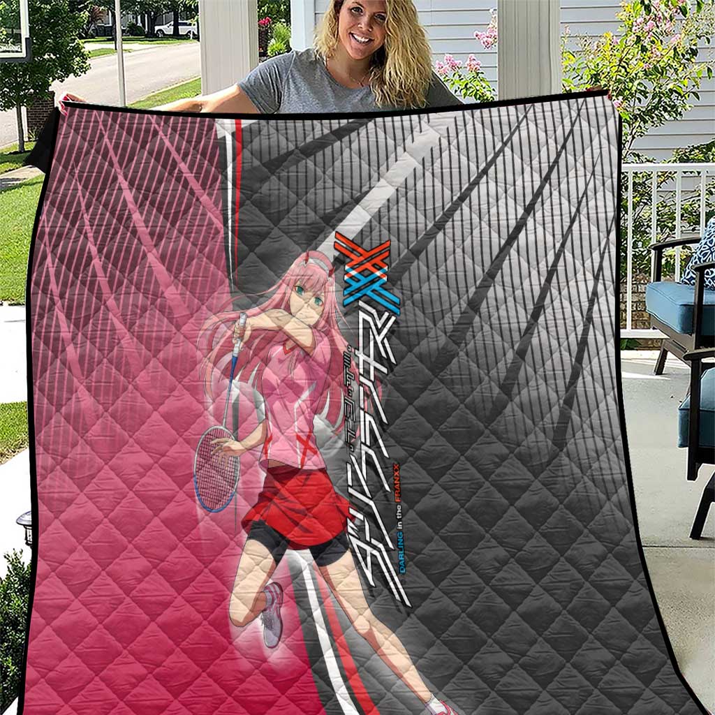 Zero Two Quilt Sci-Fi Anime Sports Crossover Style