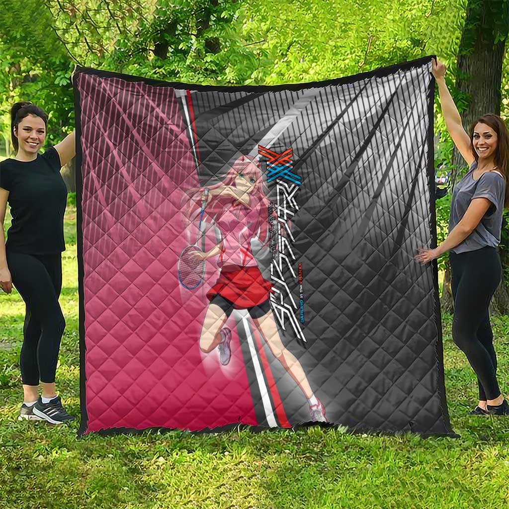 Zero Two Quilt Sci-Fi Anime Sports Crossover Style