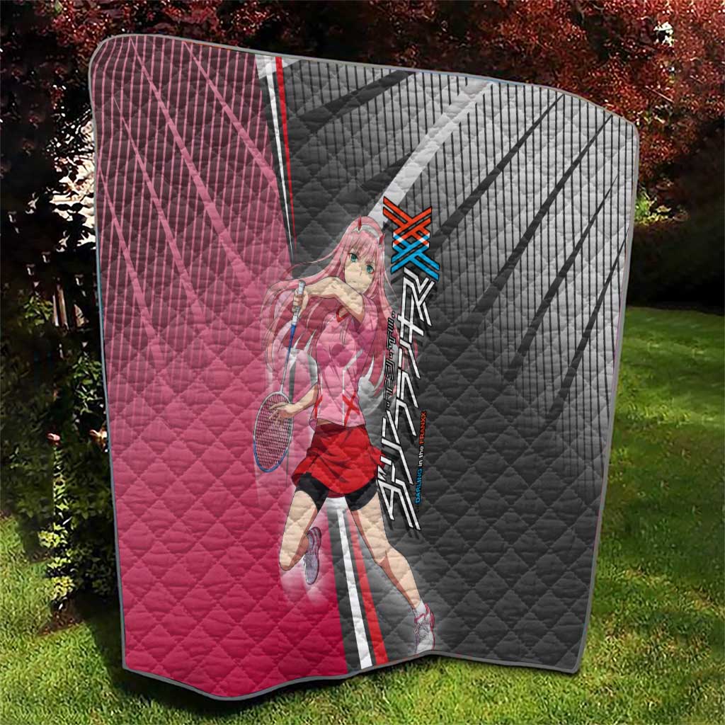 Zero Two Quilt Sci-Fi Anime Sports Crossover Style