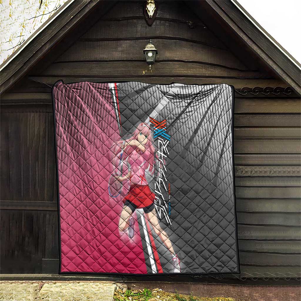 Zero Two Quilt Sci-Fi Anime Sports Crossover Style