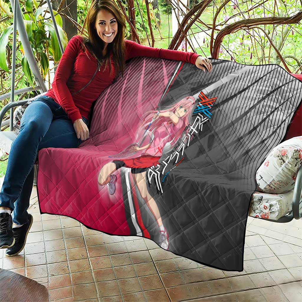 Zero Two Quilt Sci-Fi Anime Sports Crossover Style