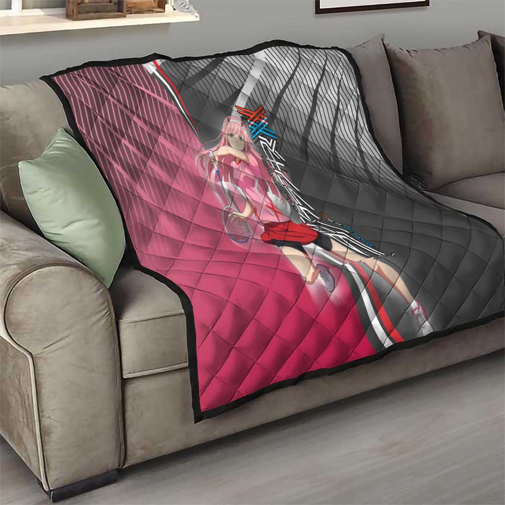 Zero Two Quilt Sci-Fi Anime Sports Crossover Style